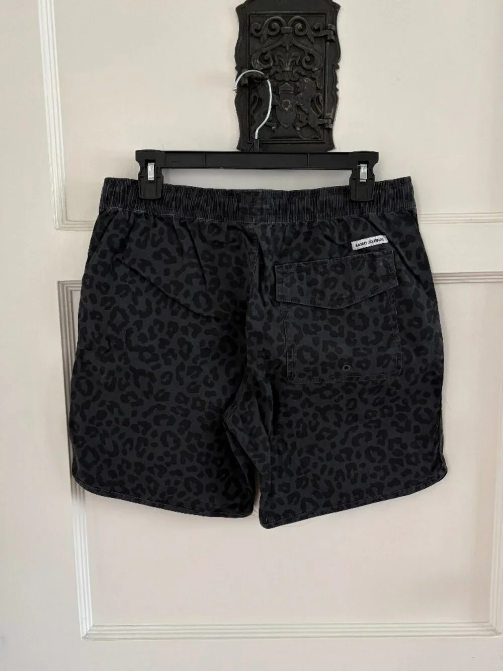 Banks Journal Mens Shorts | Medium | Leopard Print